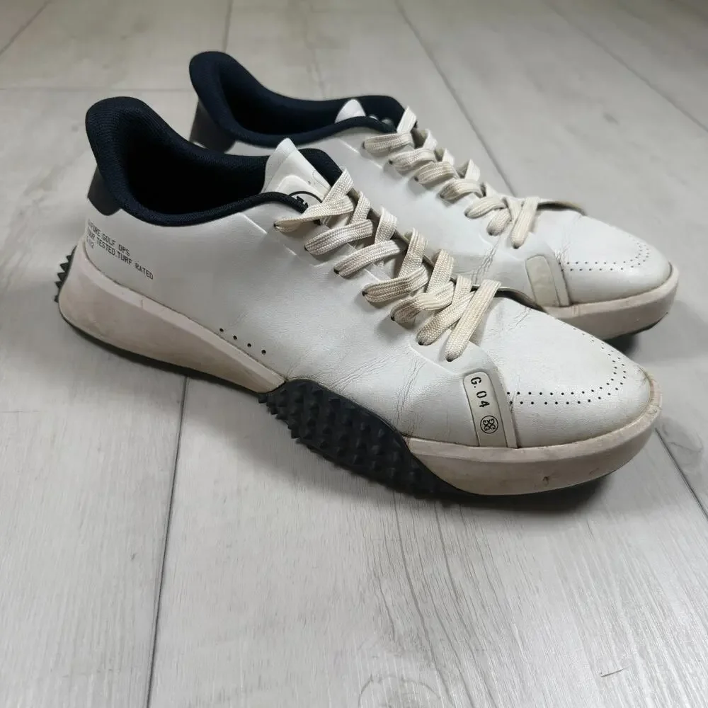 G/FORE G.112 Spikeless Golf Shoes Navy White Men's 10 Sneakers Preppy